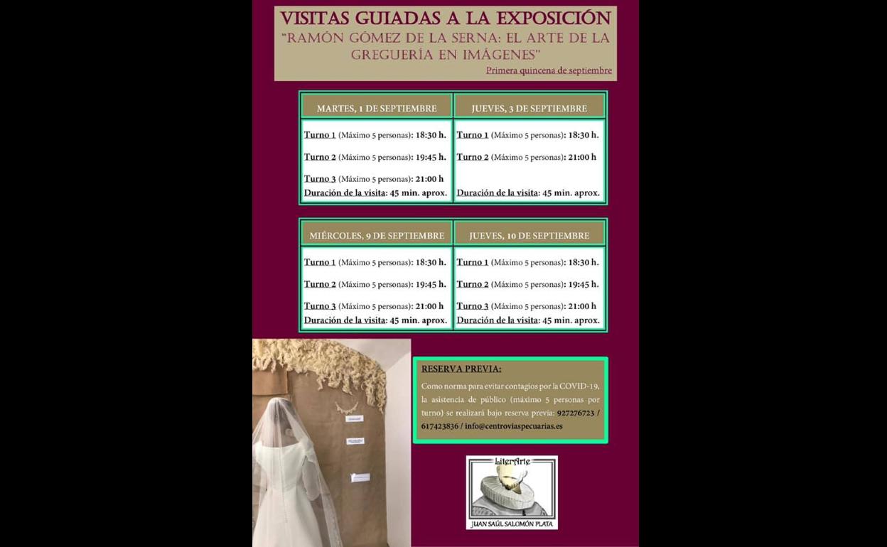 Juan Saúl Salomón ofrece más visitas a su exposición para el mes de septiembre