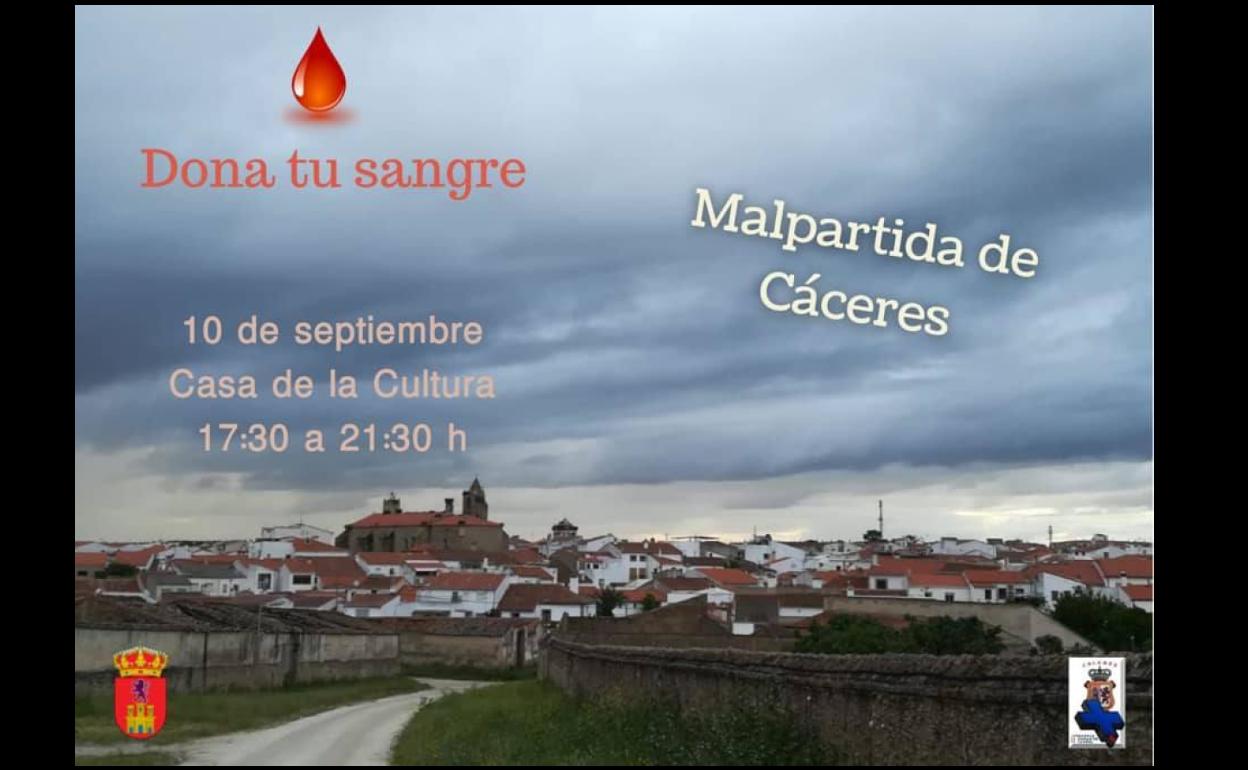 Campaña de recogida de sangre esta tarde en la Casa de Cultura