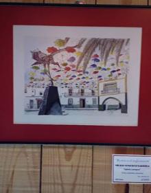 Imagen secundaria 2 - Víctor González inaugura la exposición &#039;Pinturas en el confinamiento&#039;