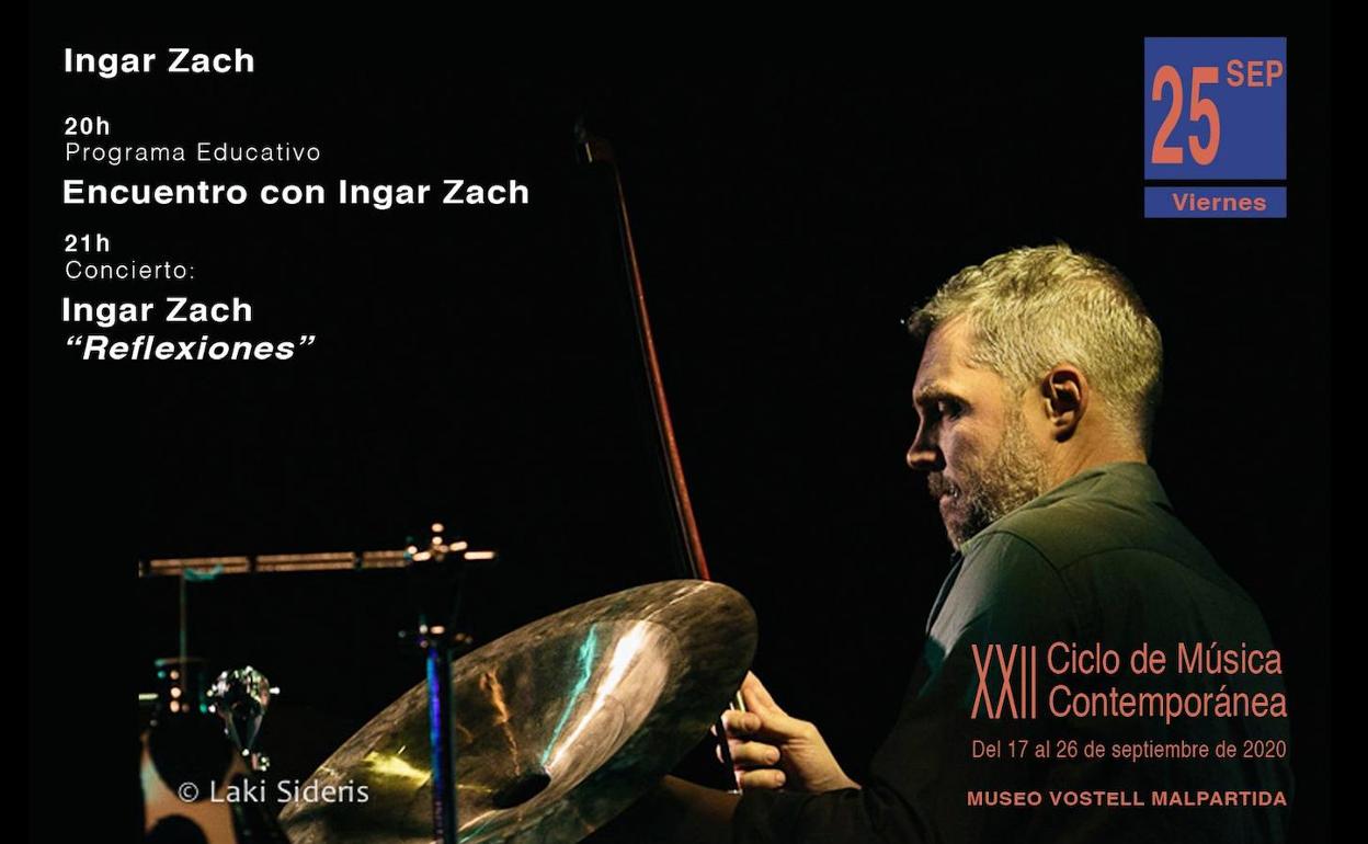 El XXII Ciclo de Música Contemporánea continúa mañana con la cita con Ingar Zach