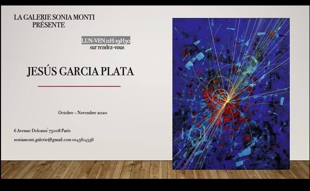 El malpartideño Jesús García Plata expone en la Galería Sonia Monti, en París