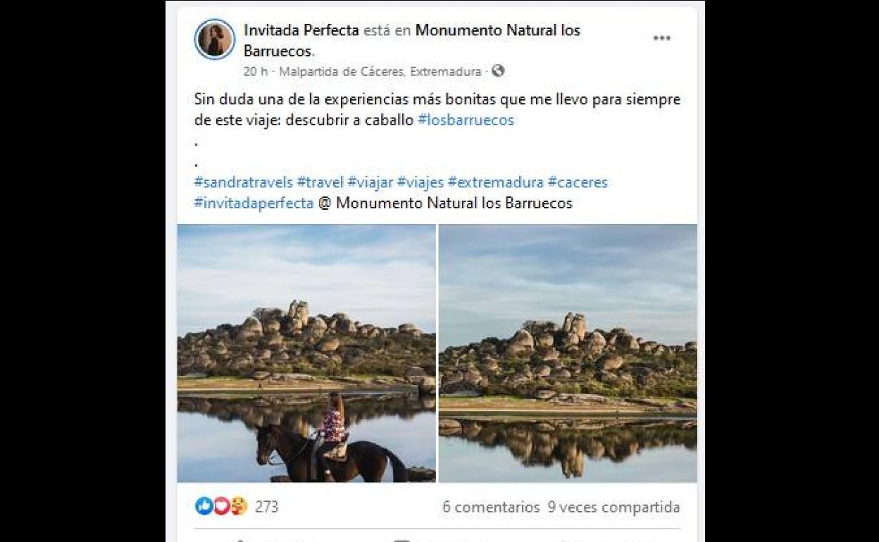 La Invitada Perfecta visita Los Barruecos. 
