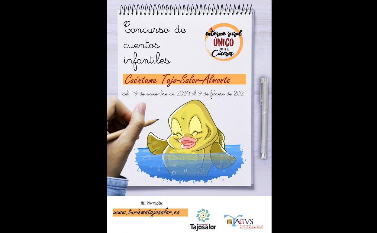 Los niños de entre 3º y 6º de primaria de Malpartida de Cáceres podrán participar en el concurso de cuentos infantiles organizados por la Mancomunidad Tajo-Salor