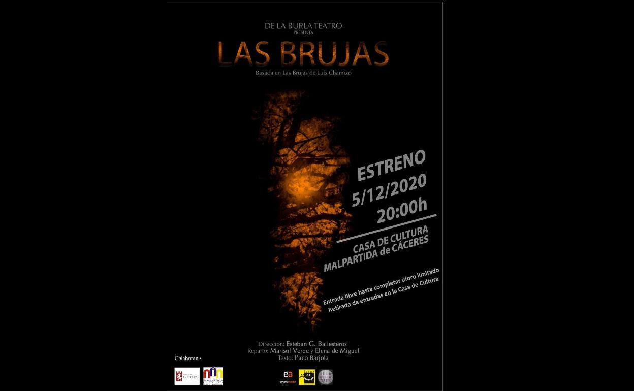 'Las Brujas' se estrena el sábado en la Casa de Cultura