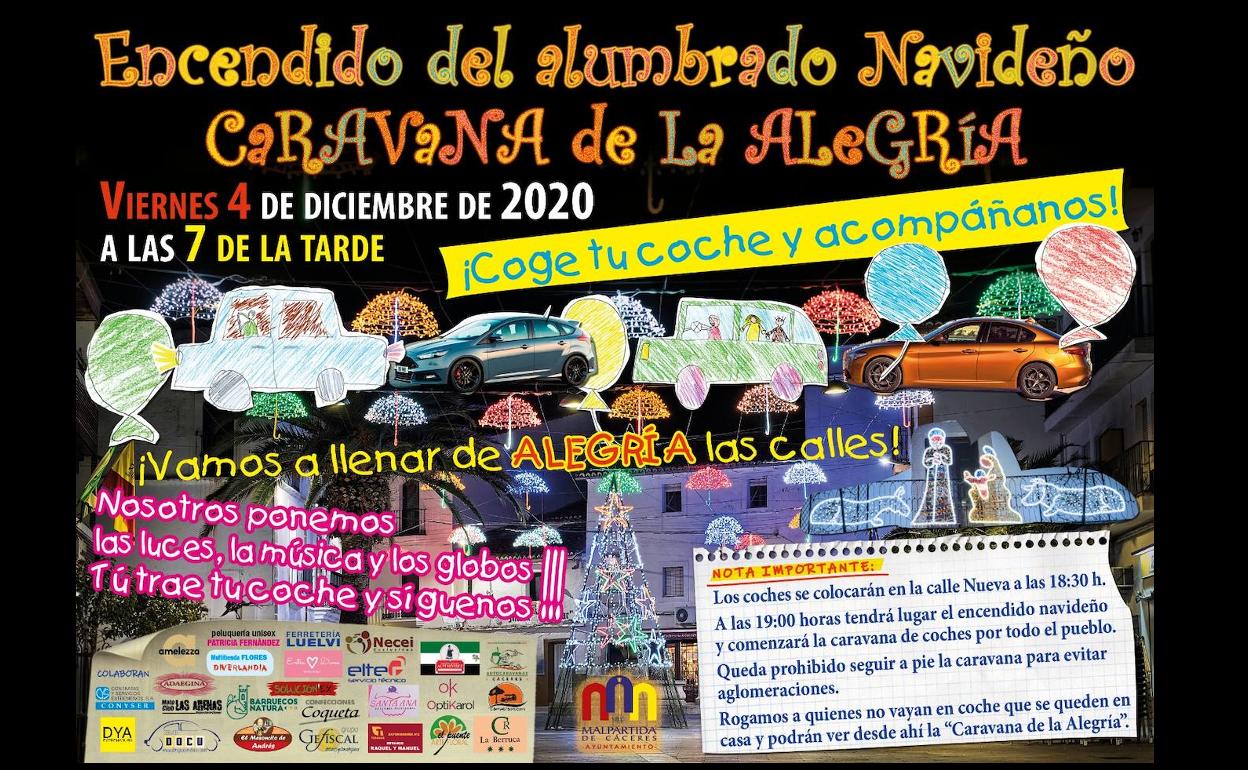 El encendido navideño y la 'Caravana de la Alegría' dan inicio a la Navidad