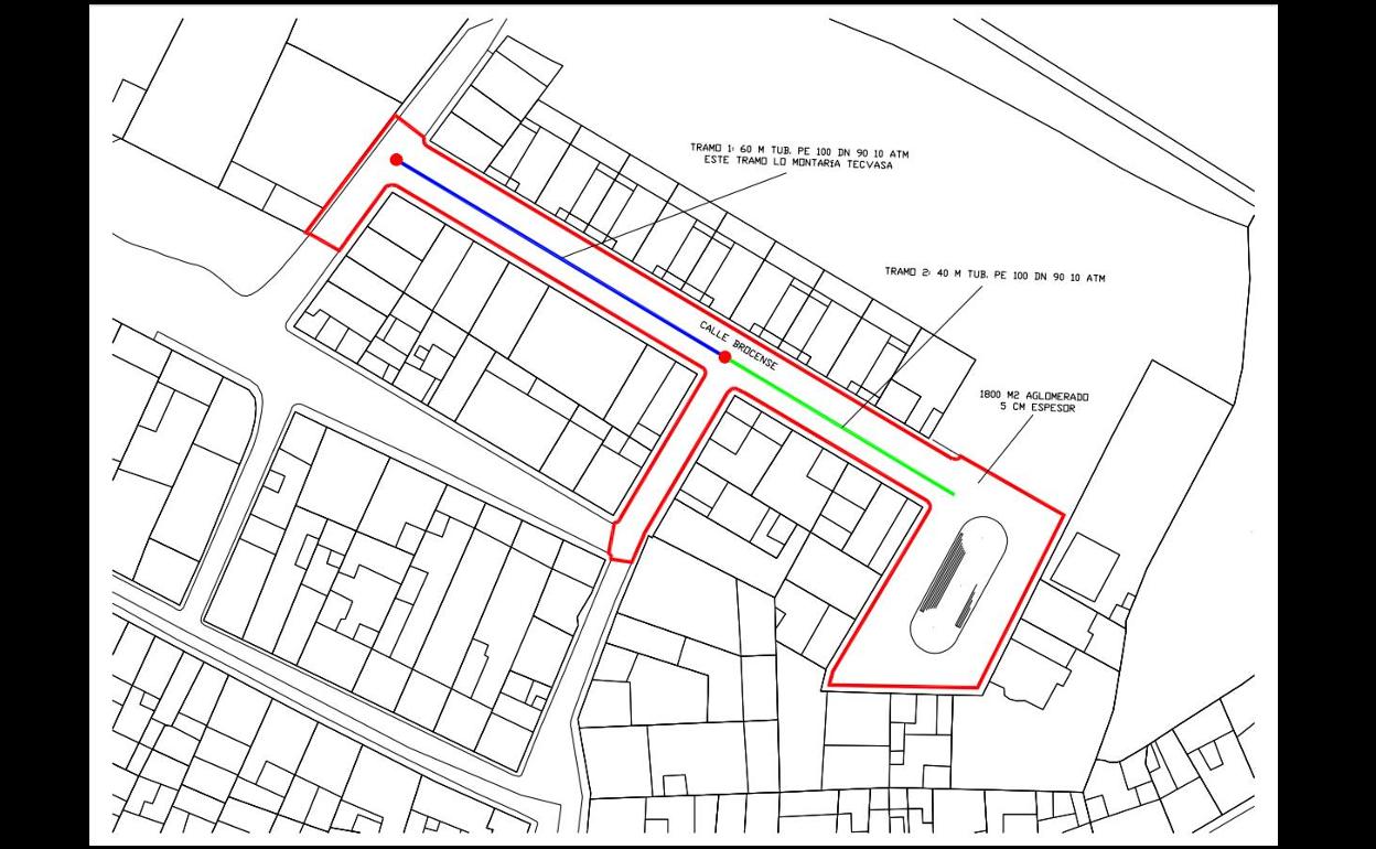 El lunes se corta el tráfico a la calle y plaza Brocense