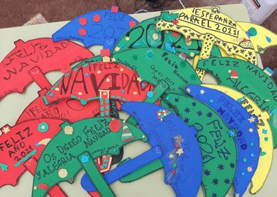 Imagen secundaria 1 - &#039;280 paraguas de deseos&#039; decorarán las carrozas de los Reyes Magos