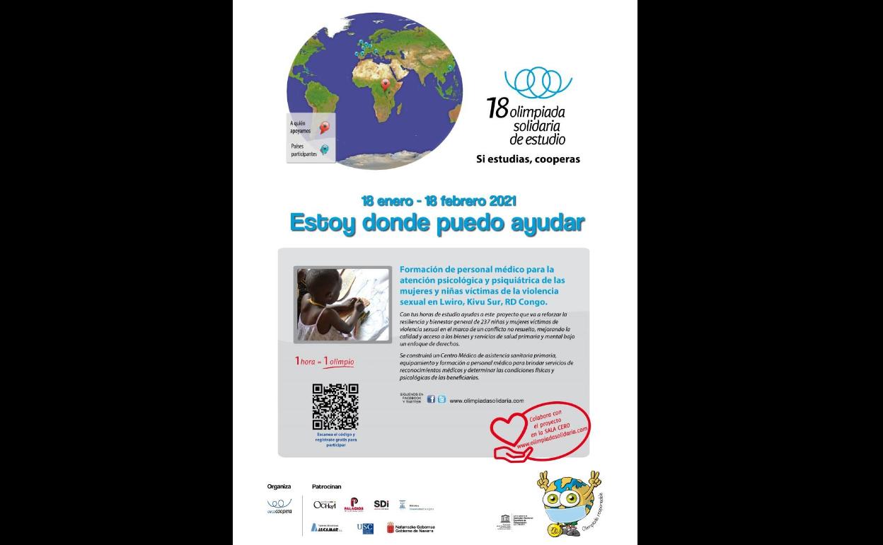 Malpartida de Cáceres participa en la 18 Olimpiada Solidaria de Estudio