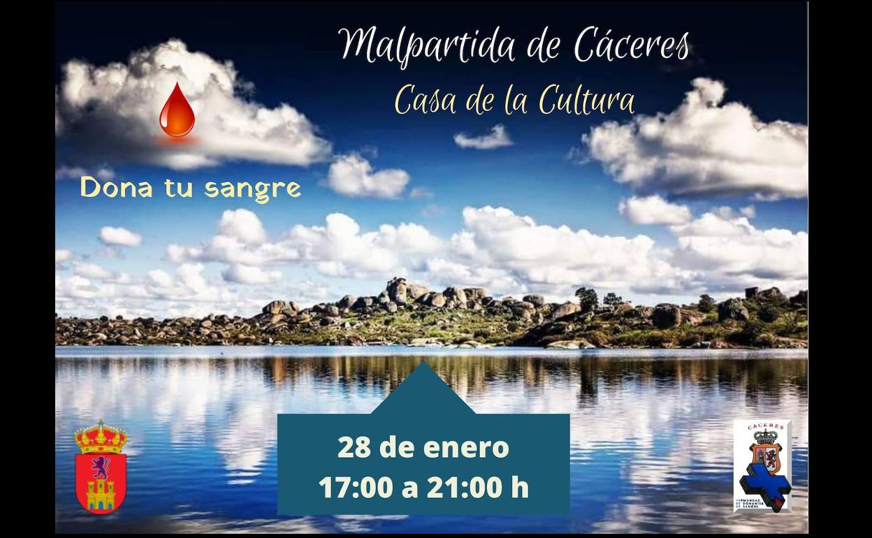 Campaña de donación de sangre en la Casa de Cultura