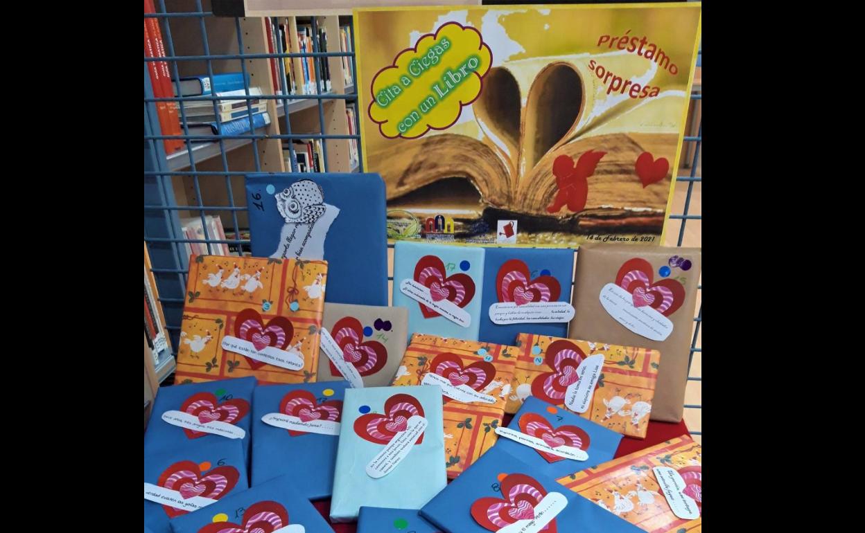 La Biblioteca Pública invita a los lectores a una cita a ciegas con un libro por San Valentín