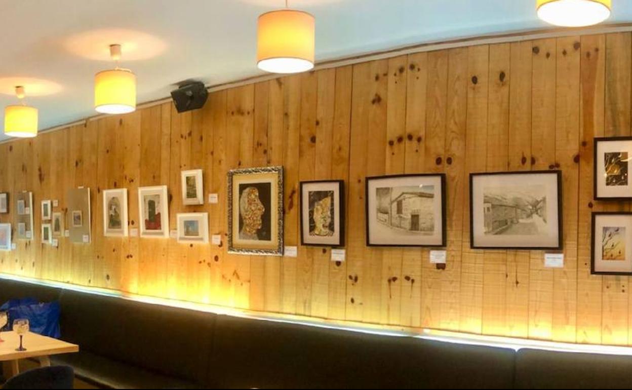 Exposición en Aquario.