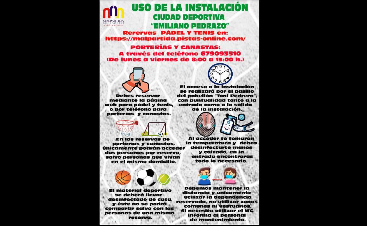 El sábado reabre la Ciudad Deportiva Emiliano Pedrazo