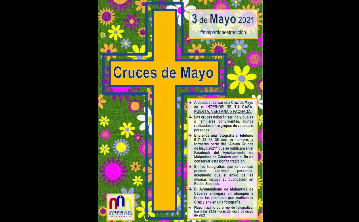 Malpartida de Cáceres celebra la Cruz de Mayo