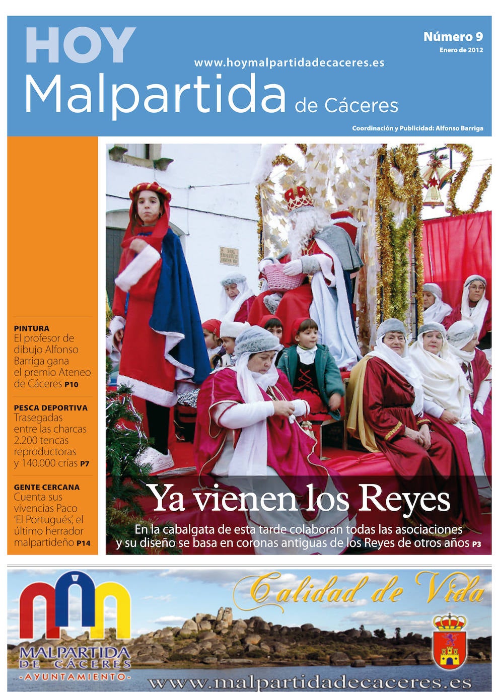 Fotos: Malpartida, portada a portada