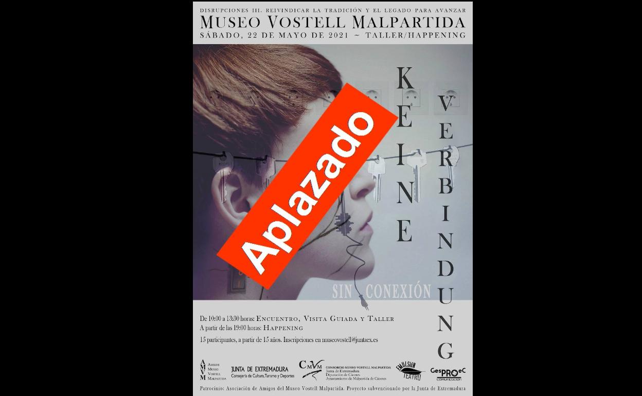Aplazado el taller 'Keine Verbindung (Sin conexión)'
