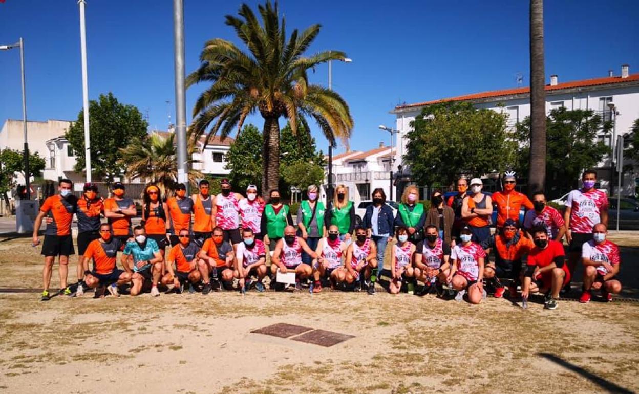 Acto de entrega del Testigo Solidario. 
