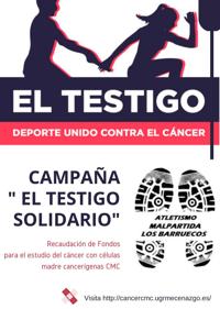Imagen secundaria 2 - El Club de Atletismo Malpartida Los Barruecos recibieron el Testigo Solidario de manos de los Crazzy Runners