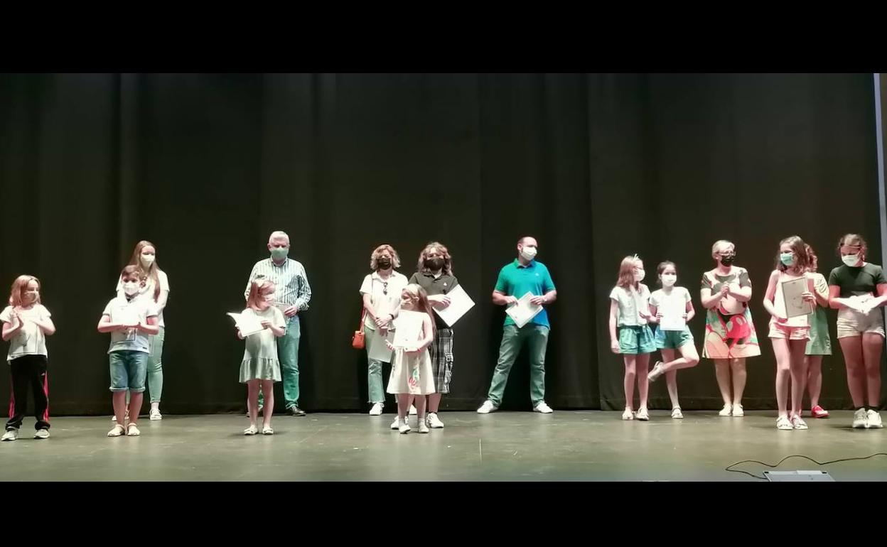 Entrega de diplomas. 