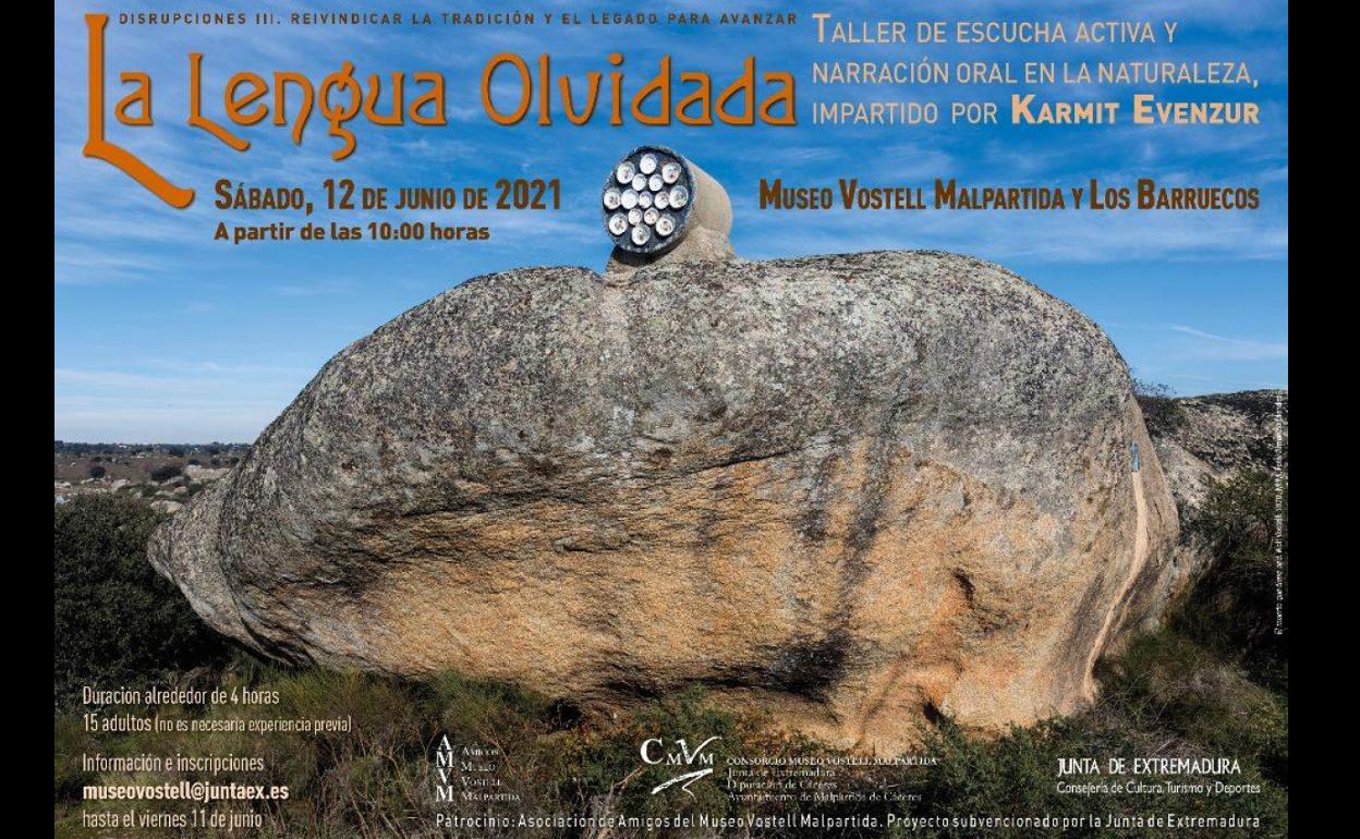 El Museo Vostell Malpartida organiza un taller de escucha activa y narración oral en Los Barruecos