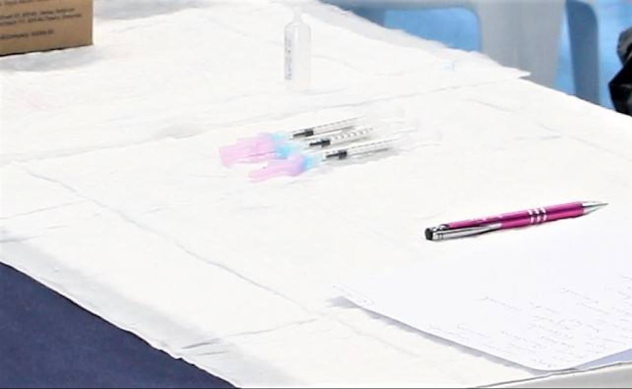 Dosis preparadas. 