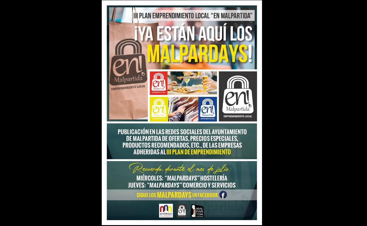 Siguen los Malpardays con las ofertas del comercio y sector servicios de la localidad