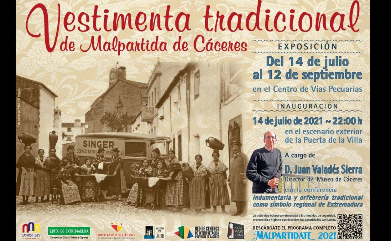 Inauguración de la exposición Vestimenta Tradicional de Malpartida de Cáceres