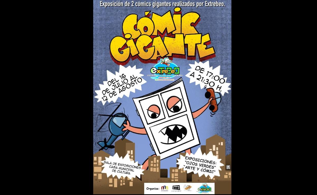 Extreveo expone dos cómics gigantes dentro de las Jornadas Imagynacómic