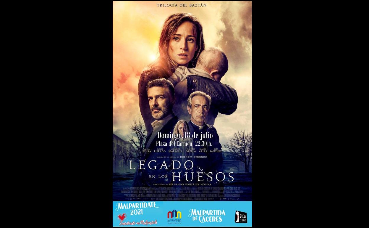 Siguen las Noches de Cine con 'Legado en los Huesos'