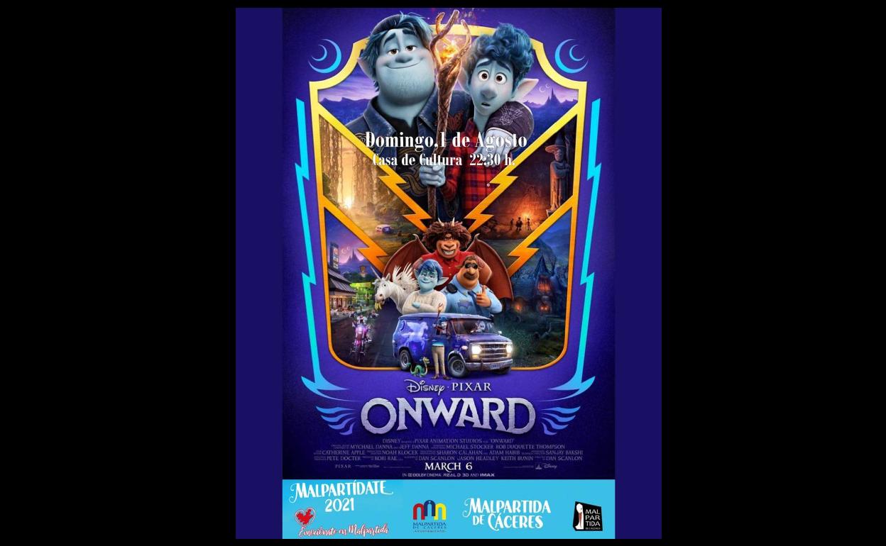 Siguen las proyecciones de cine infantil con 'Onward'