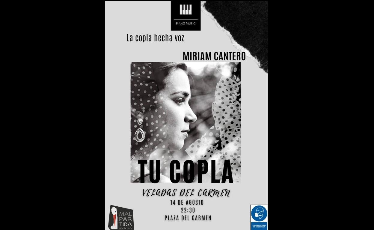 Miriam Cantero pone el broche de oro a las Veladas del Carmen