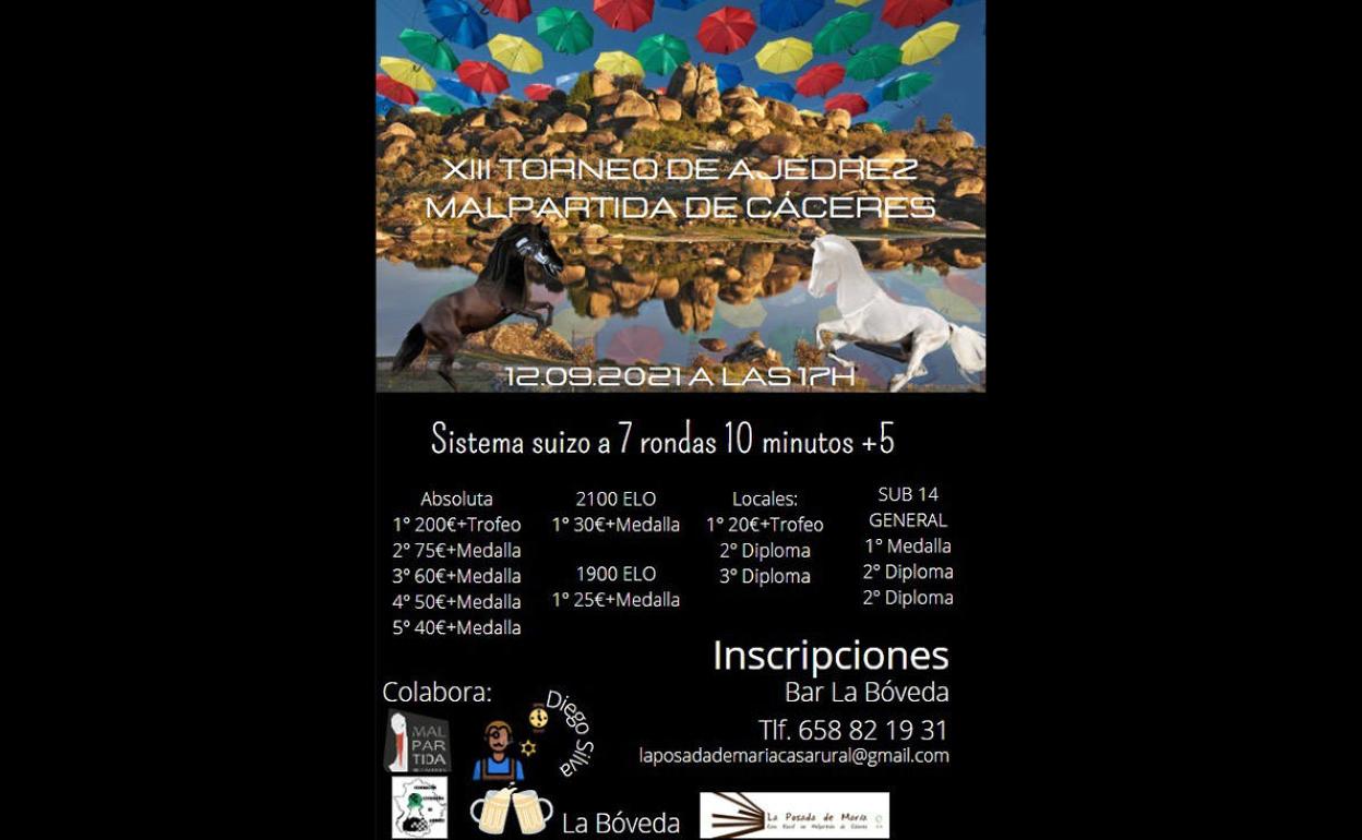 XIII Torneo de Ajedrez Malpartida de Cáceres