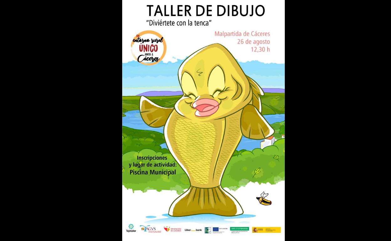 Taller de dibujo 'Diviértete con la Tenca'
