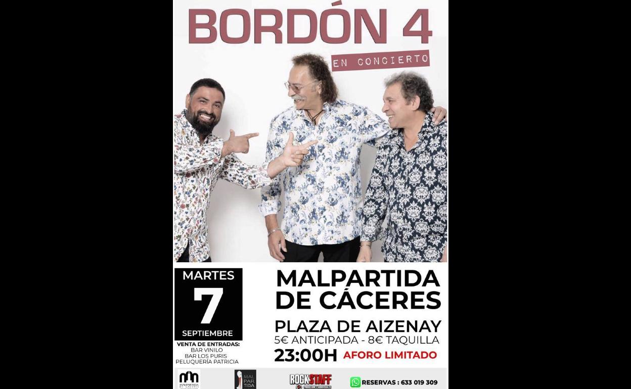 Bordón 4 llega mañana martes a Malpartida de Cáceres