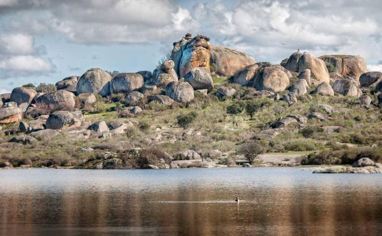 Monumentos Natural de Los Barruecos. 