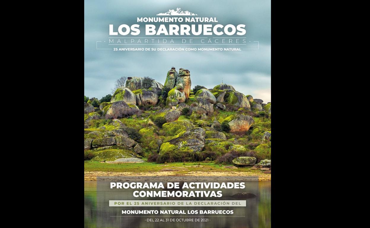 Malpartida de Cáceres celebra el 25 aniversario de la declaración del Monumento Natural Los Barruecos
