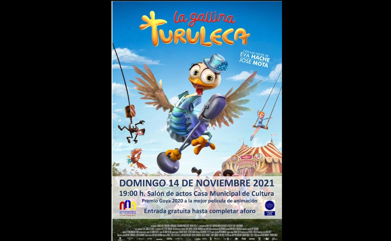 Finaliza el Otoño Cultural de Malpartida de Cáceres con una sesión de cine