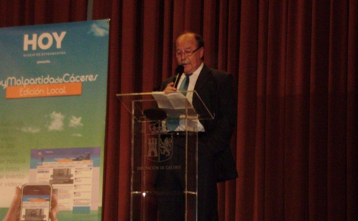 Fallece Alfonso Barriga, juez de paz de Malpartida de Cáceres y antiguo corresponsal de HOY