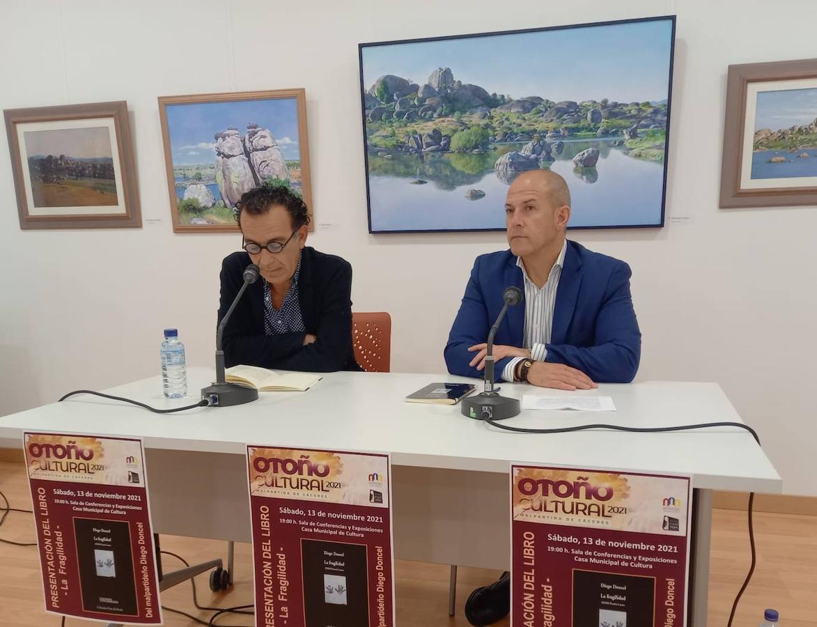 Presentación del libro 'Fragilidad', de Diego Doncel Manzano, premio Loewe de Poesía. 