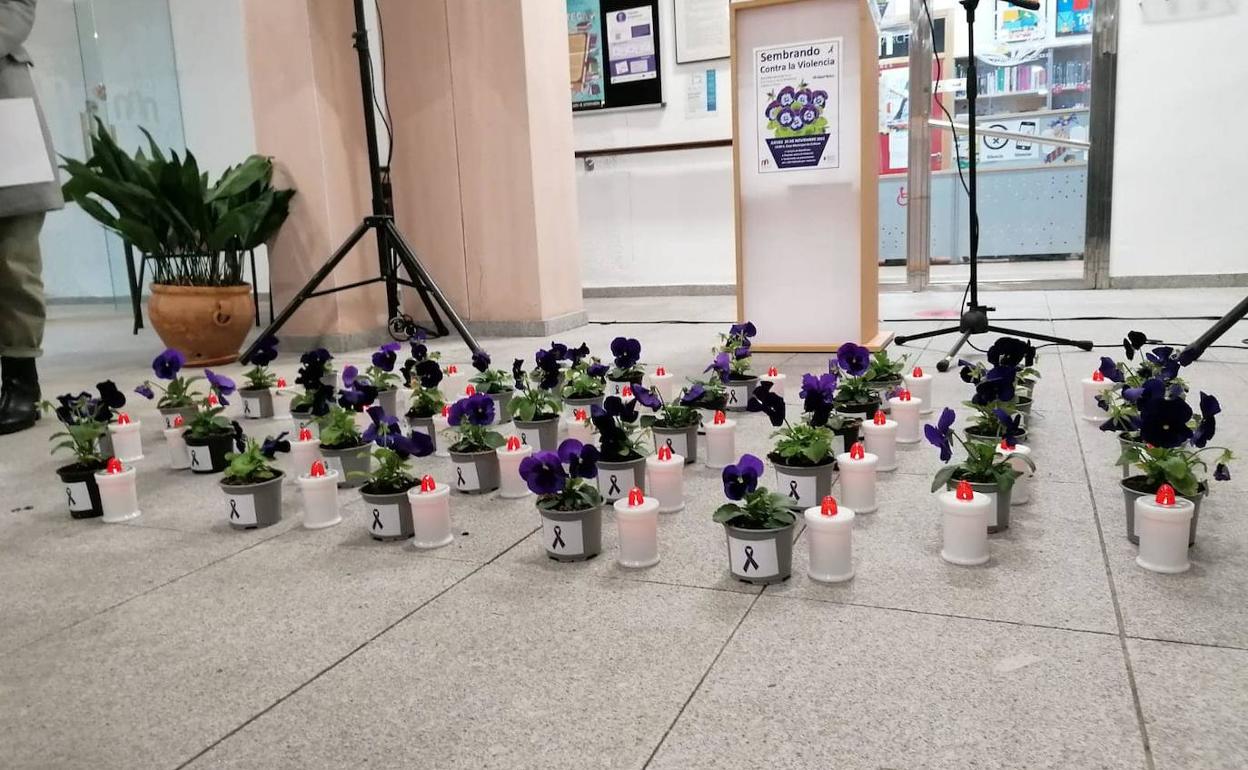 Pensamientos sembrados contra la violencia de género. 