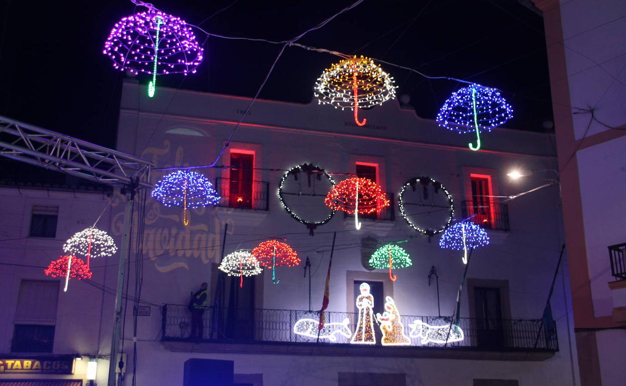 Iluminación del pasado año. 