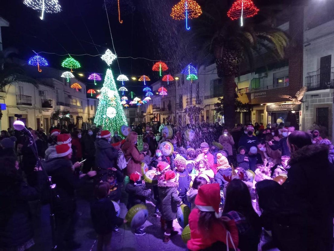 Ya es Navidad en Malpartida de Cáceres. 