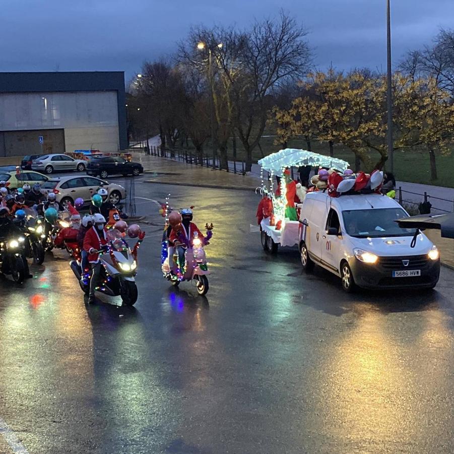 Salida de la cabalgat de Papá Noel.