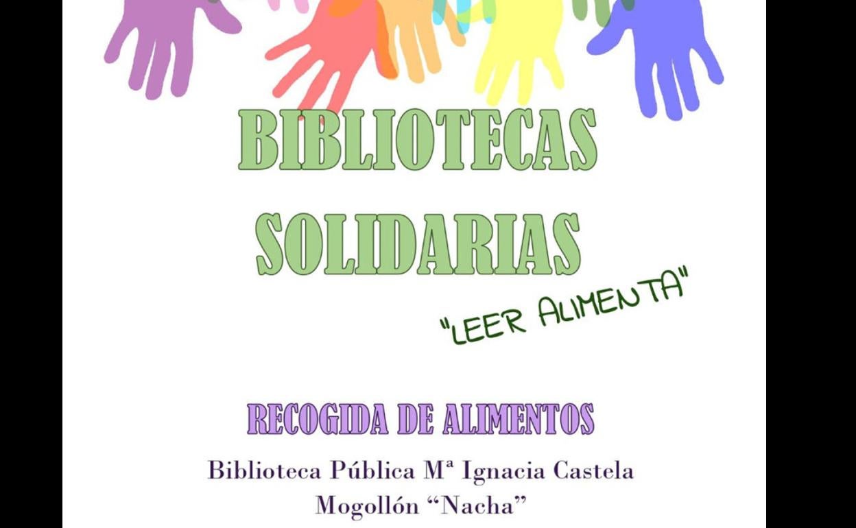 La biblioteca recauda 25 kilos de comida en la última recogida de alimentos