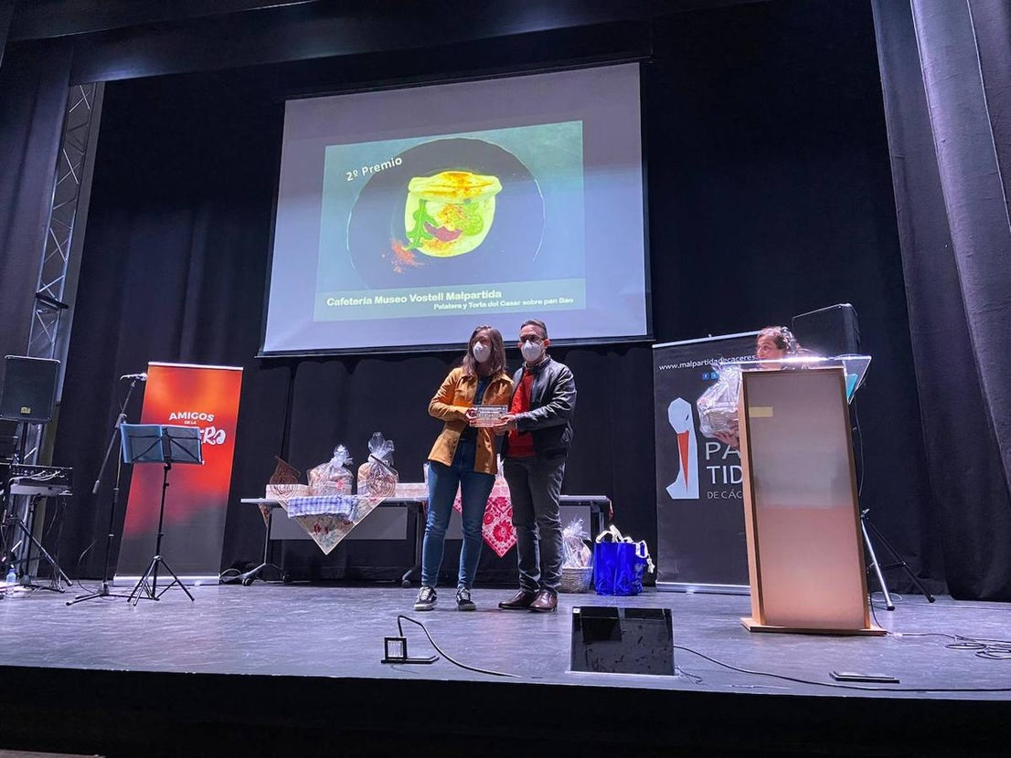 Segundo premio Concurso Gastronómico Popular.