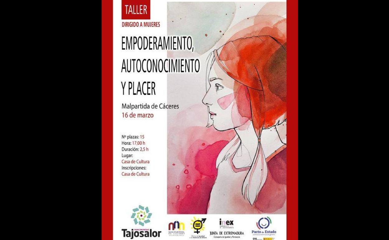 La Casa de Cultura acoge un taller de Empoderamiento, Autoconocimiento y Placer