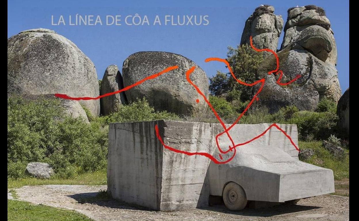 El Vostell presenta el workshop 'De la línea del Côa a Fluxus'. El Paisaje como Experiencia