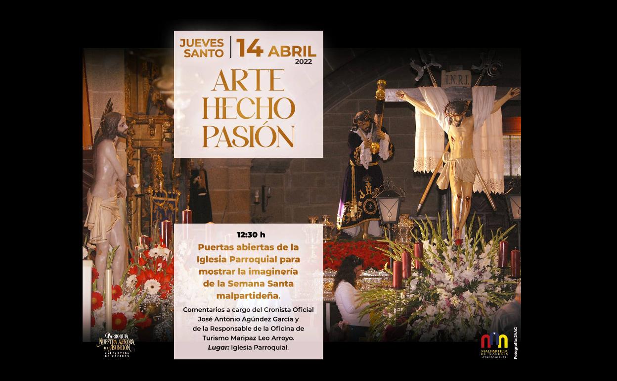 'Arte hecho Pasión', una ventana a la Semana Santa malpartideña