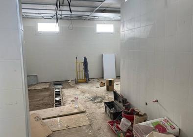 Imagen secundaria 1 - Varias mejoras en la piscina municipal de cara a su próxima apertura para la temporada de baño