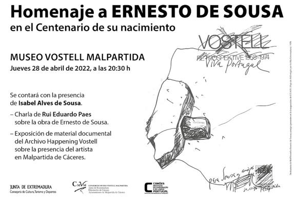 Imagen principal - El Museo Vostell Malpartida celebra el Centenario del nacimiento de Ernesto de Sousa