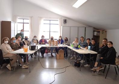 Imagen secundaria 1 - El Centro de Interpretación ha celebrado varios talleres durante la Semana de la Cigüeña